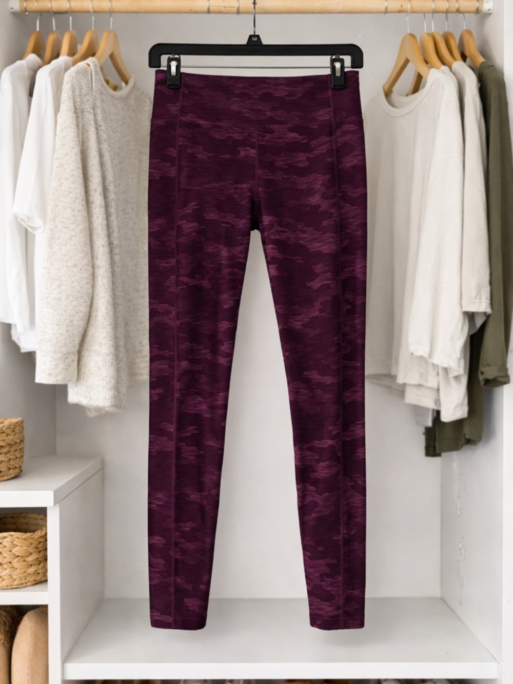 Avia Galaxy Print Leggings Medium (8-10) High Rise Athletic Yoga Pants